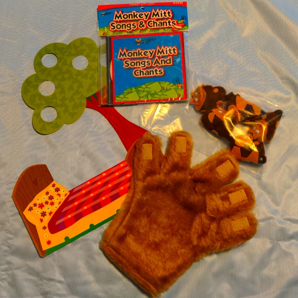 Monkey *glove" set. One size.